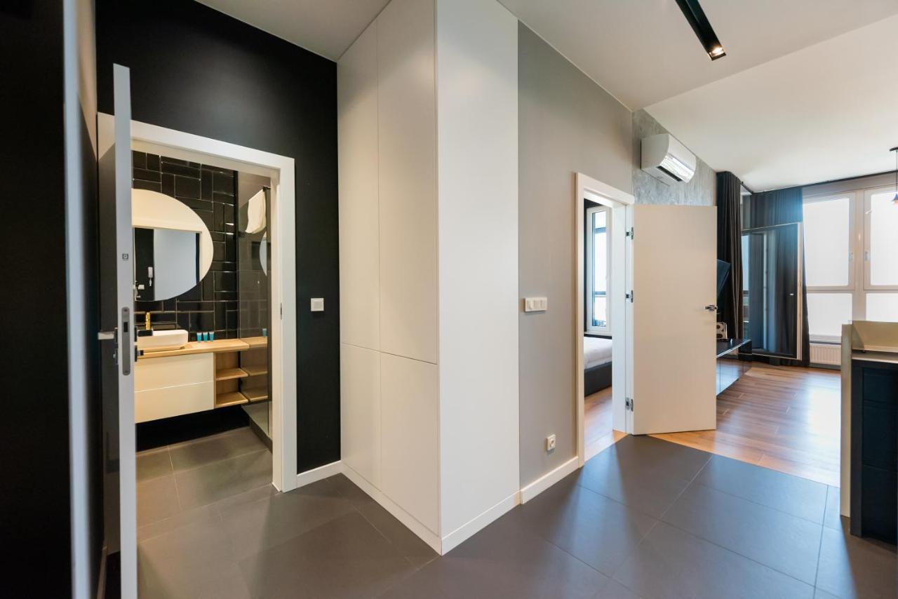Praga 23Rd Floor High-Class Apartment Warsaw Exterior photo
