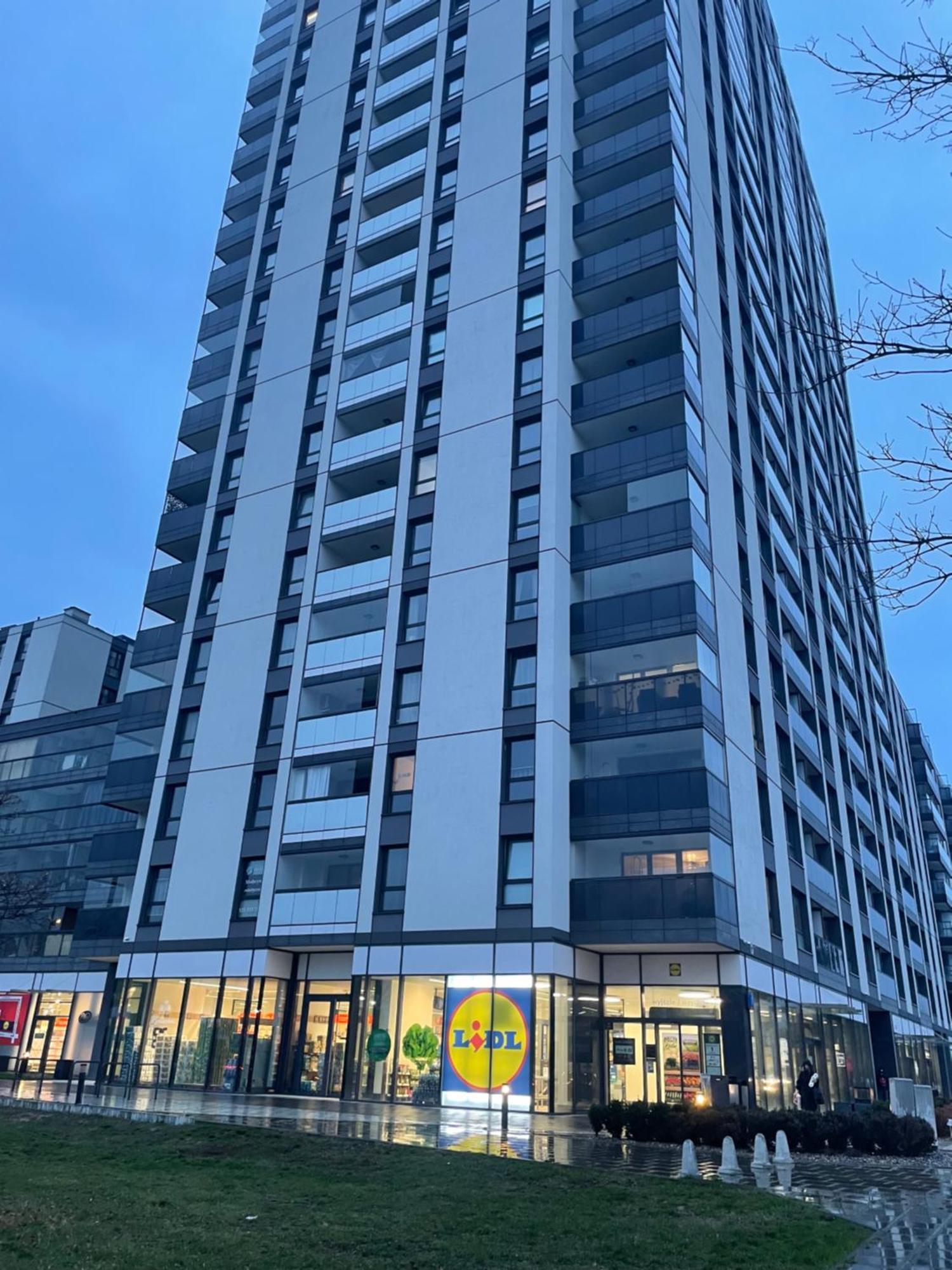 Praga 23Rd Floor High-Class Apartment Warsaw Exterior photo